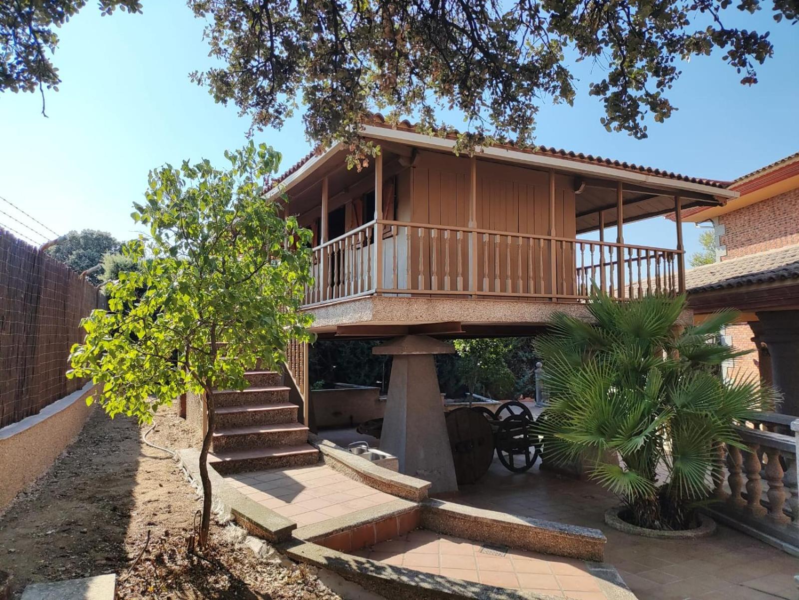 Preciosa Villa Para Grupos Grandes Con Piscina Y Bbq Casarrubios del Monte 外观 照片